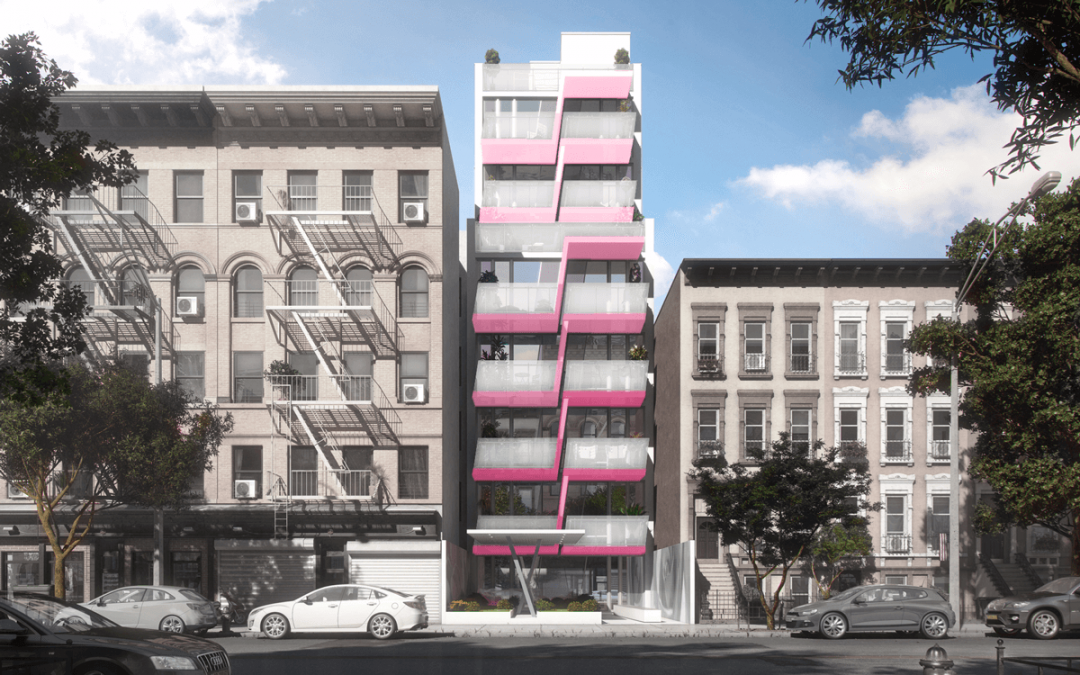 Karim Rashid’s colorful East Harlem rentals debut from $2,500/month