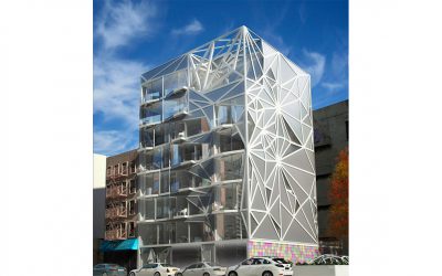 This glam-metal building is coming to 1655 Madison in East Harlem